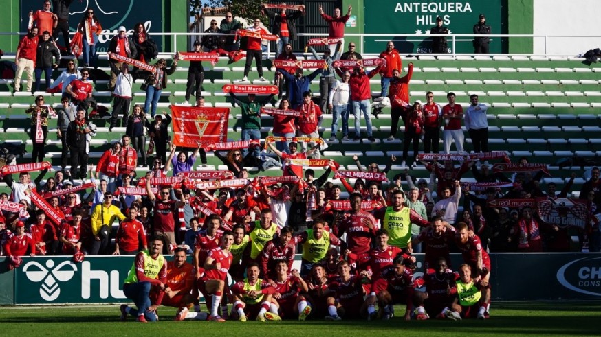 El Murcia es el equipo más en forma de Primera Federación