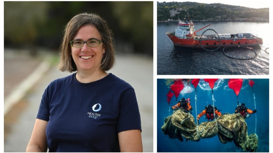 Los Icues de CORI. Las redes de pesca y la contaminación marina.