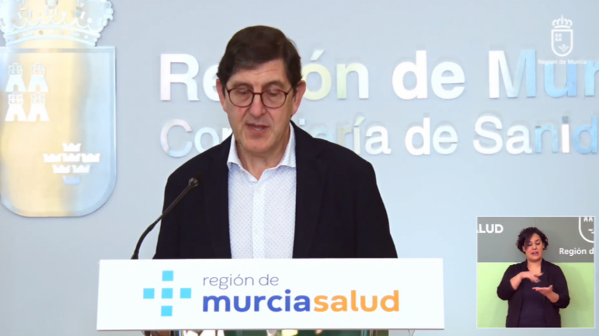 Rueda de prensa telemática de Villegas