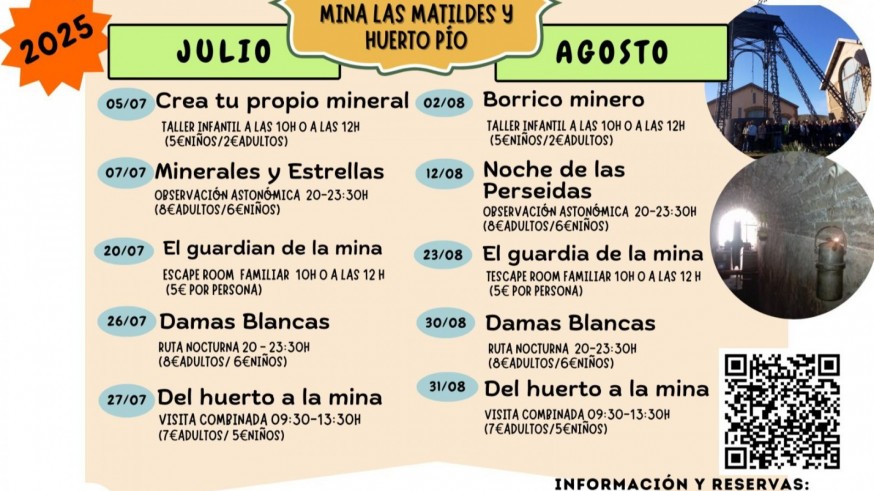 Patrimonio cultural. Historia viva en la Mina Las Matildes