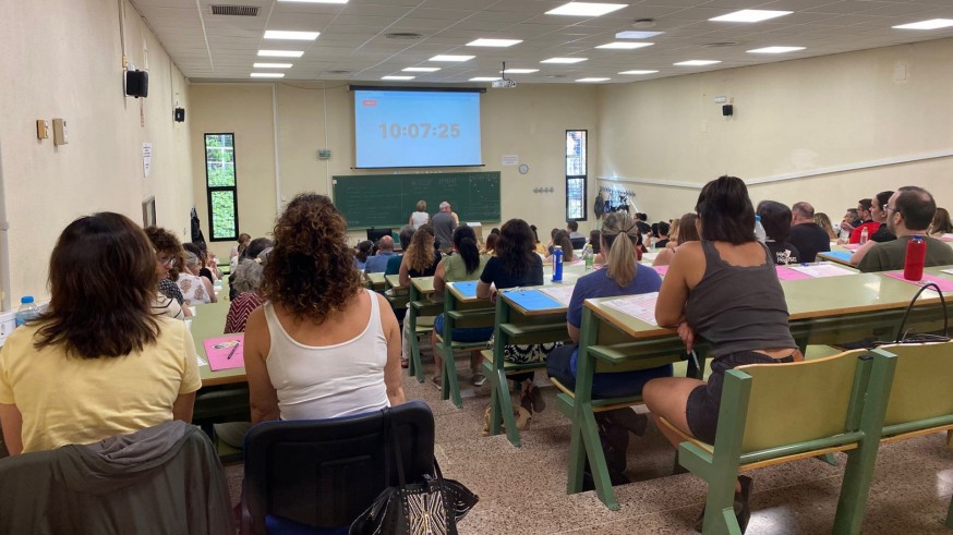 Normalidad en las oposiciones de Auxiliar Administrativo de la Comunidad en el Campus de Espinardo