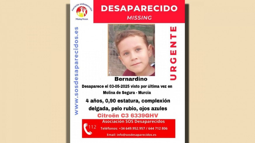 El sonido del crimen. La desaparición del niño Bernadino 22/05/25