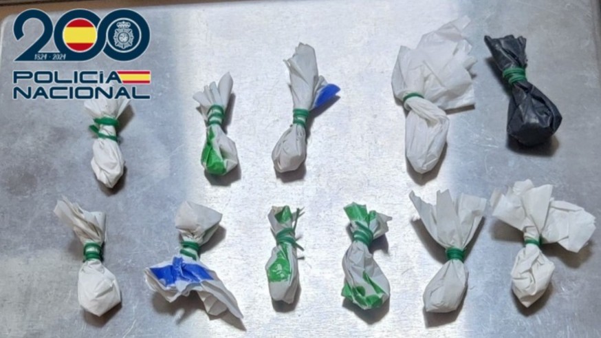 Detenido en San Ginés con “speed” oculto en un bote de chicles