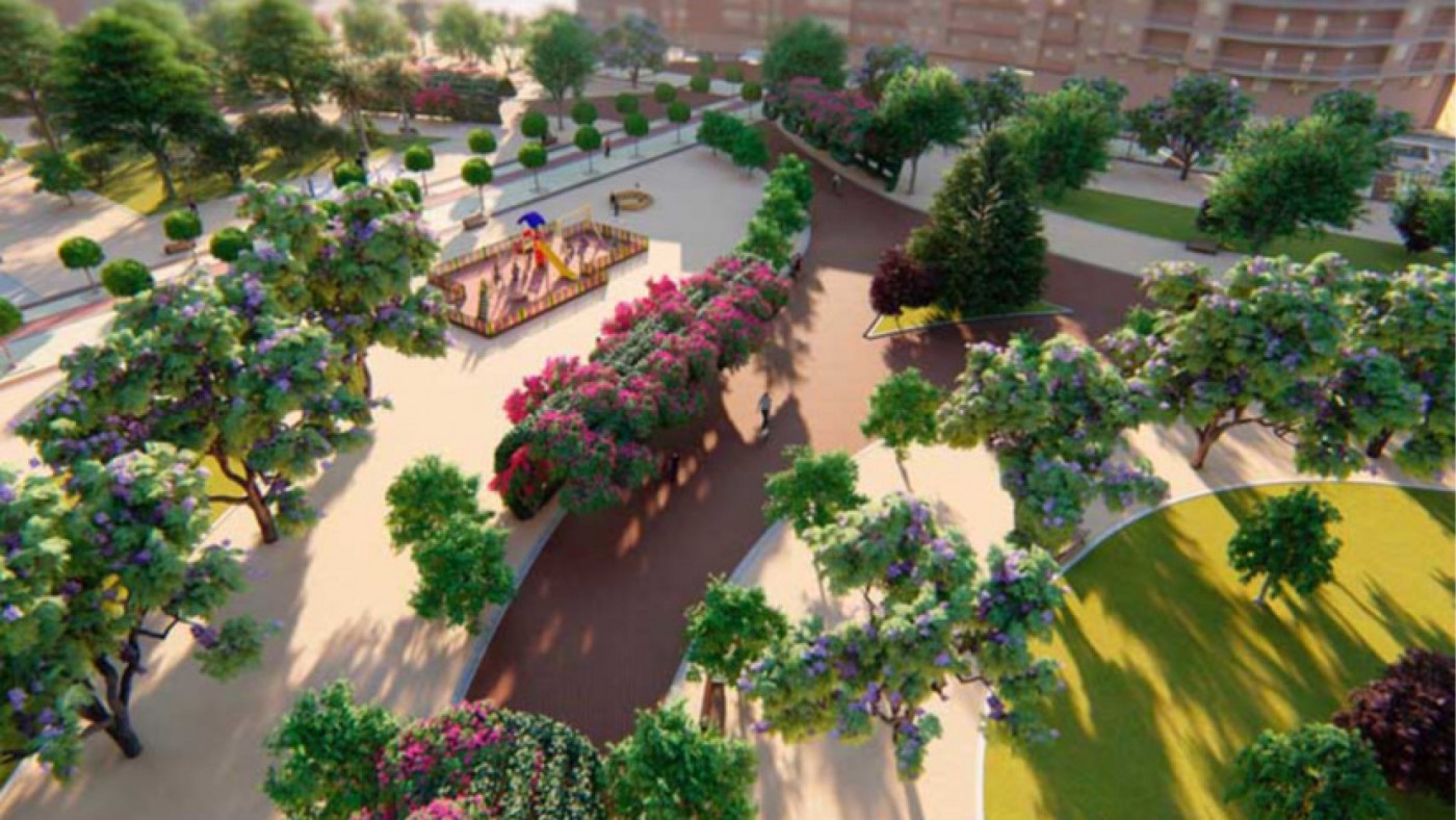 Parque Antonio Martínez Guirao de Santiago y Zaraiche (Fuente: EYS Municipales)
