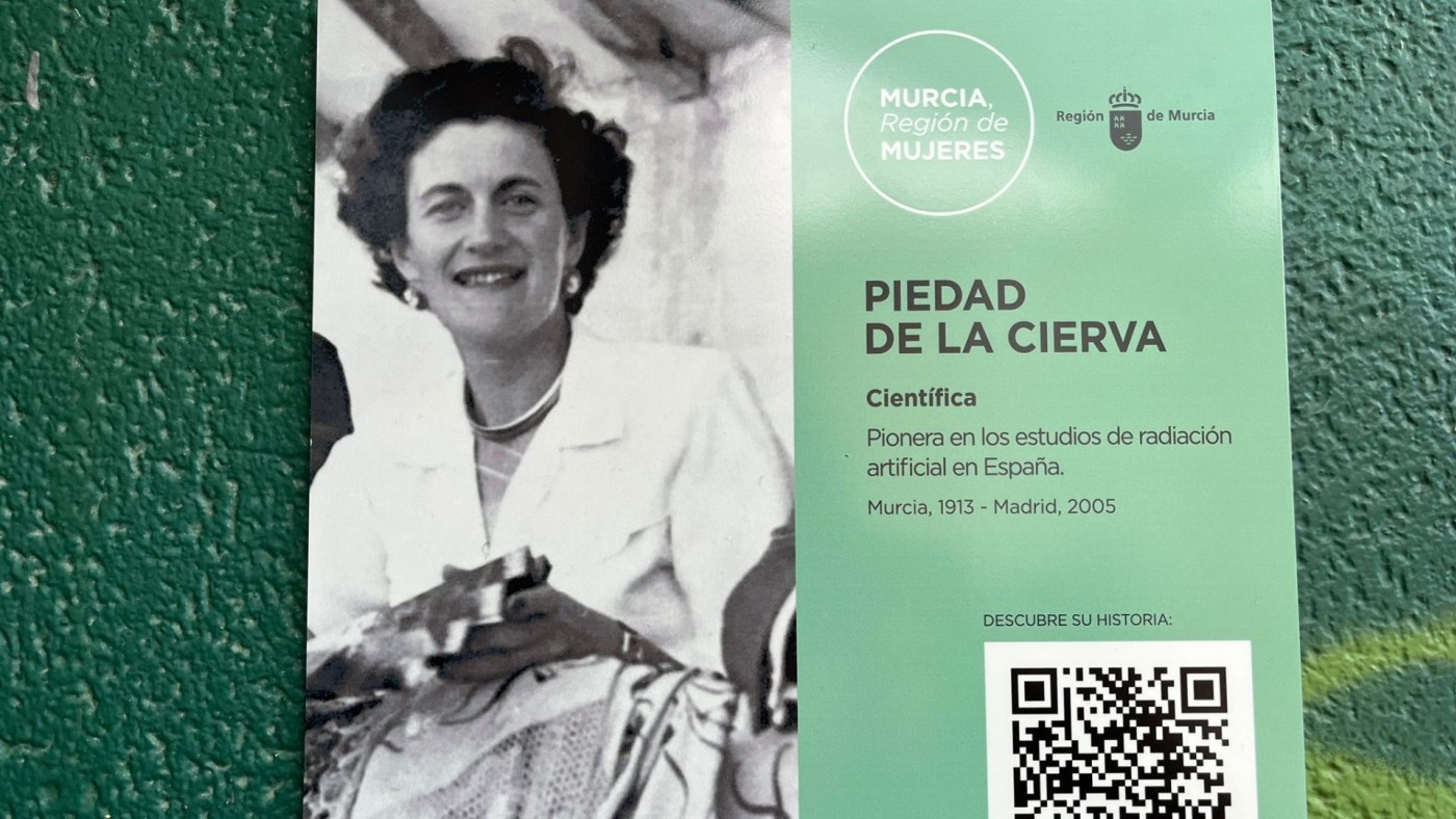 El Museo de la Ciencia de Murcia rinde homenaje a la científica Piedad de la Cierva