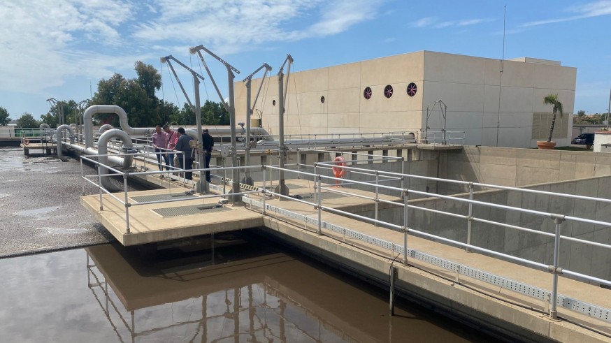 Oxfam visita Murcia para conocer su sistema de depuración de aguas