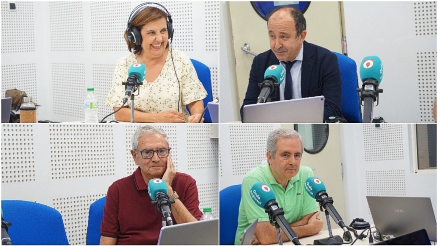 María José Alarcón, Javier Adán, Enrique Nieto y Manolo Segura participan en la tertulia Conversaciones con dos sentidos