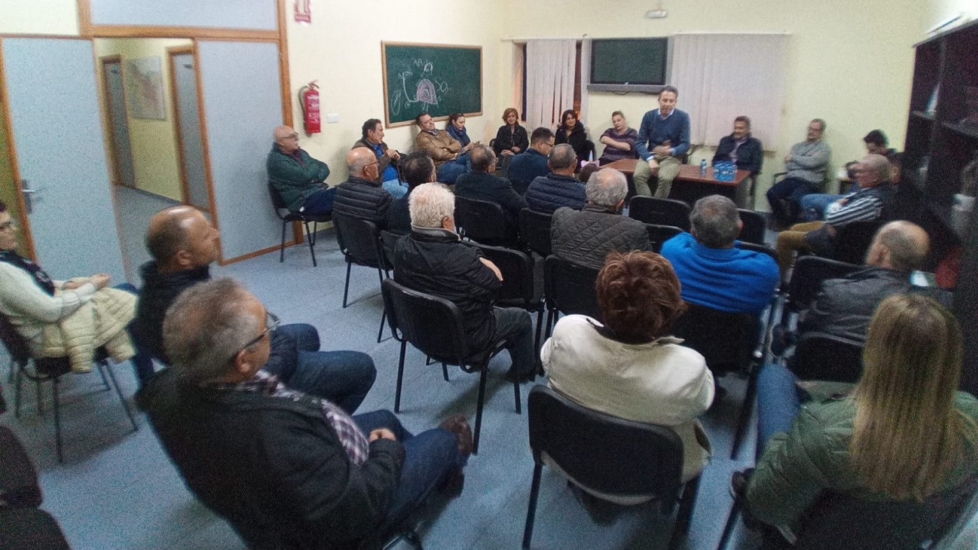 Reunión del PP con los vecinos afectados en Lorca