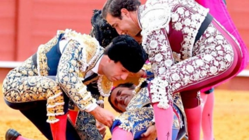 Morante, herido en Sevilla