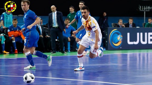 España y Ucrania lucharán por llegar a la semifinal del Europeo de fútbol sala