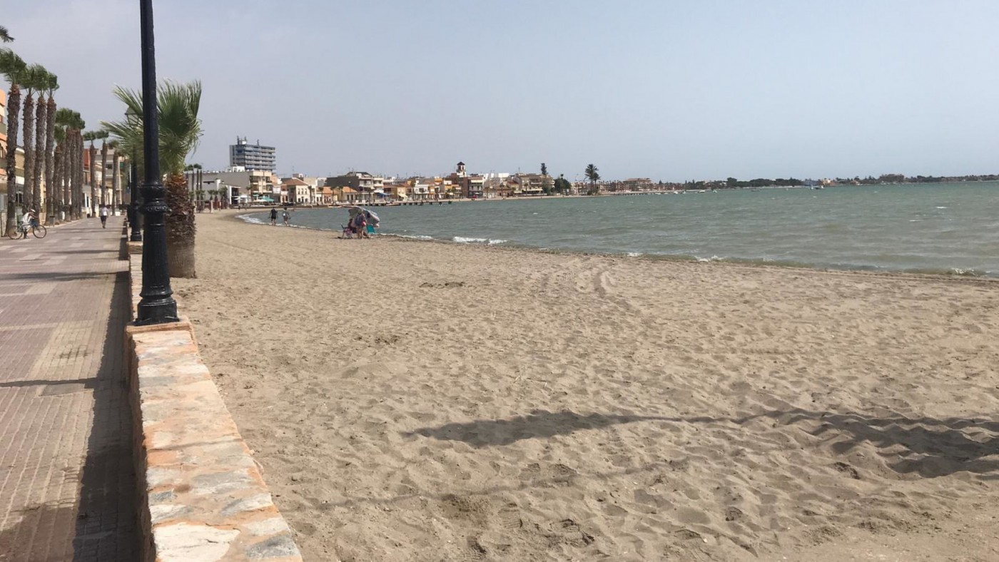 Playa del Mar Menor en Los Alcázares