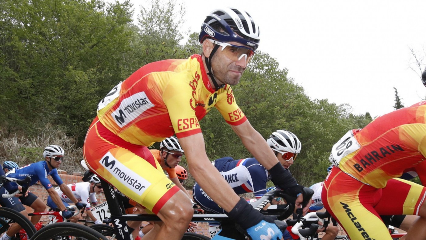 Valverde termina octavo en el Mundial de ciclismo en ruta