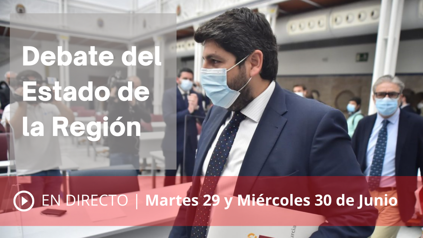 López Miras abre este martes el Debate del Estado de la Región