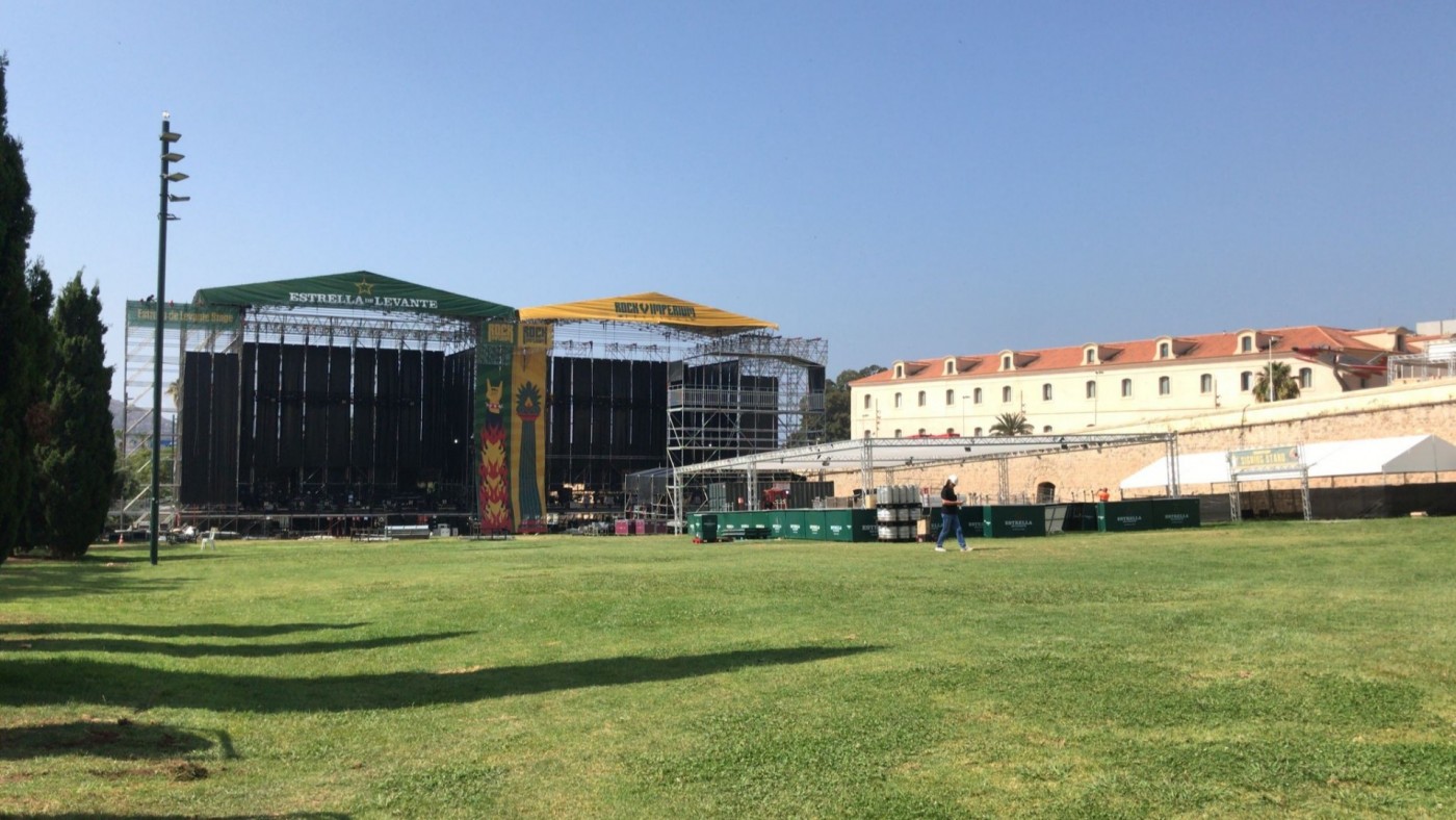 Cartagena ya está lista para recibir a los 50.000 asistentes al Rock Imperium