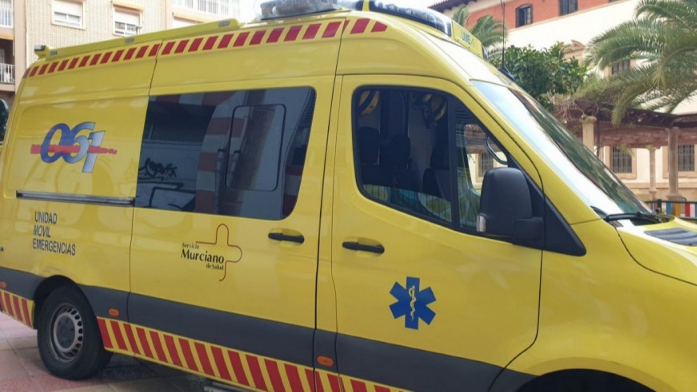 Herida una niña de 10 años al ser atropellada por un vehículo en Murcia