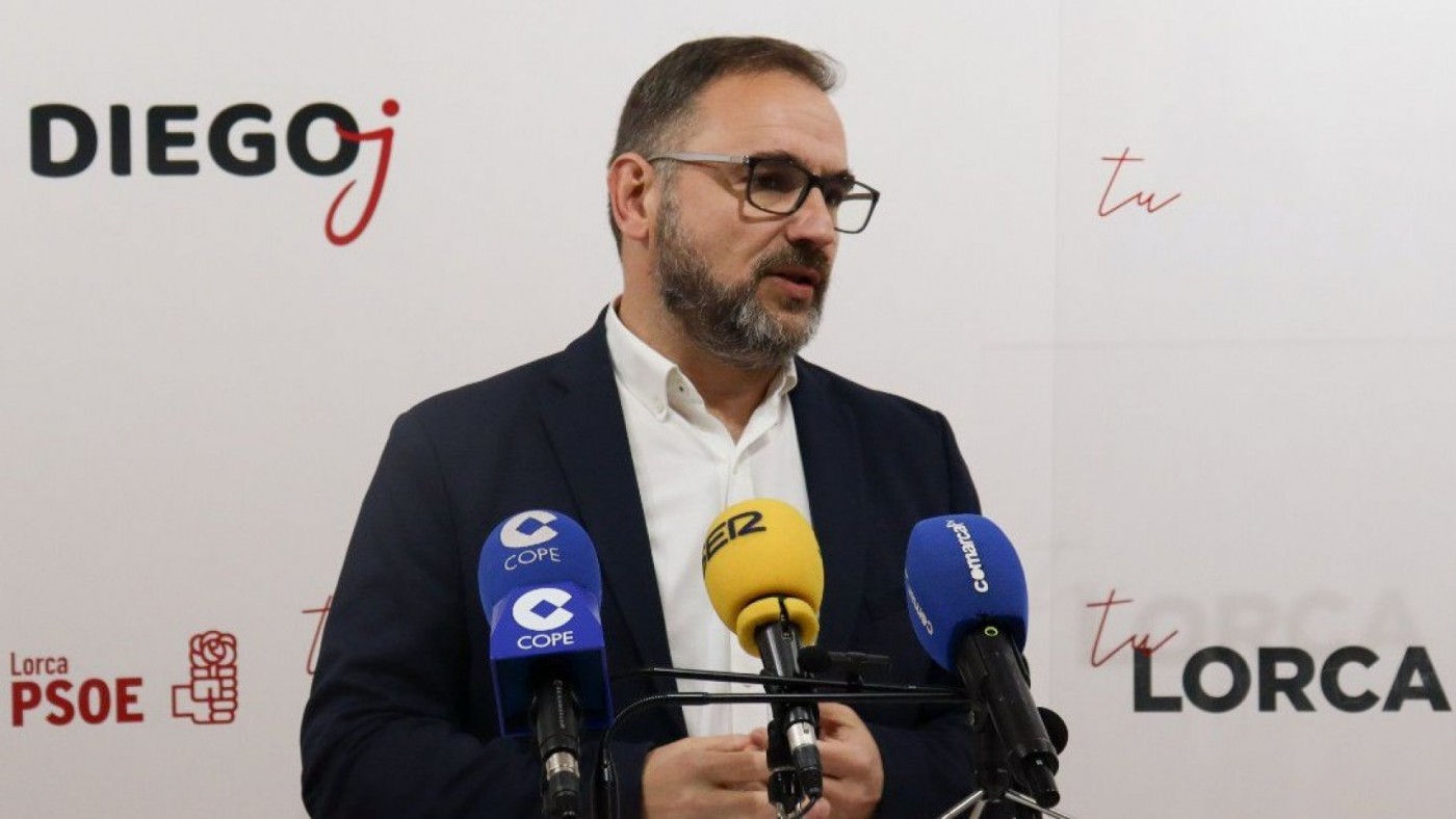 El exalcalde de Lorca Diego José Mateos abandona la política