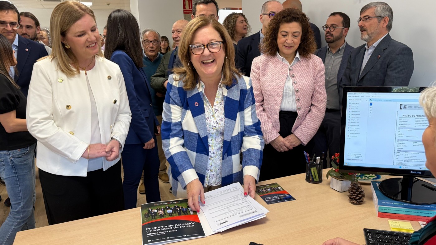 “jUntos creaMos futUro”: García Ayala propone un gobierno abierto para la Universidad de Murcia
