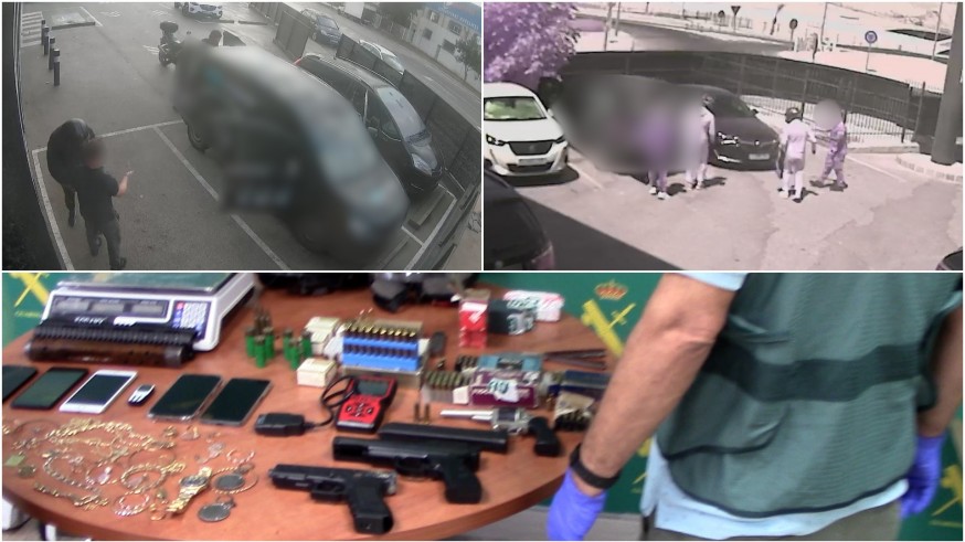 Seis detenidos por atracar a recaudadores de salones de juego