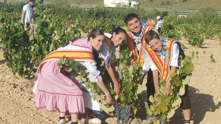 Jumilla inicia la recogida de las primeras uvas para obtener el primer mosto de España