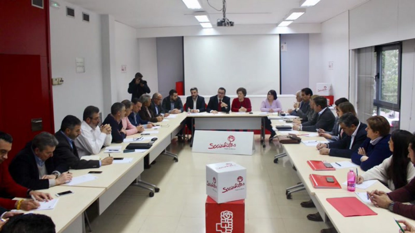 Reunión entre PSOE y las organizaciones agrarias