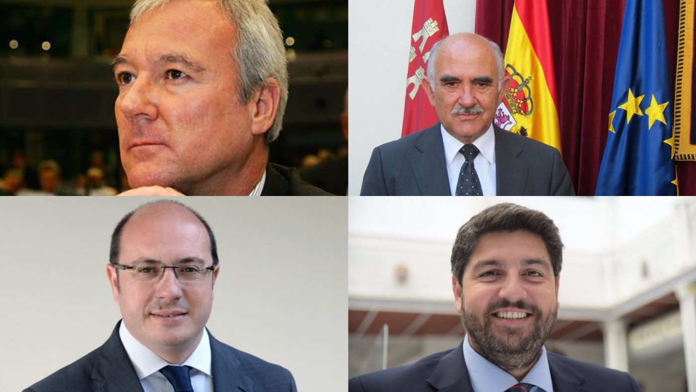 Treinta años de Gobierno del PP en la Región de Murcia 