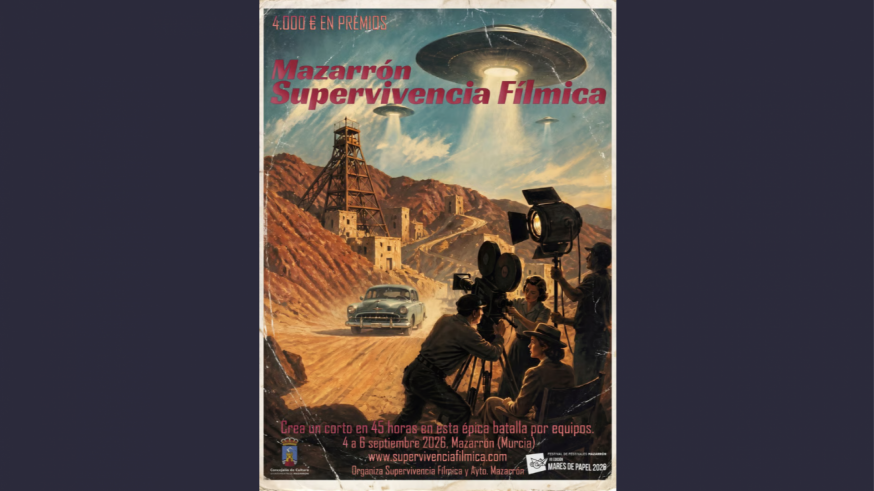 Mazarrón se convierte en el escenario de la octava edición de "Supervivencia Fílmica", un certamen que desafía a los cineastas a crear un cortometraje en solo 45 horas