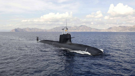 Imagen virtual nuevo submarino S80 plus.