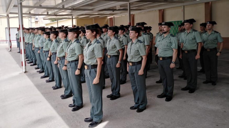 95 nuevos efectivos de la Guardia Civil velarán por la seguridad en la Región 