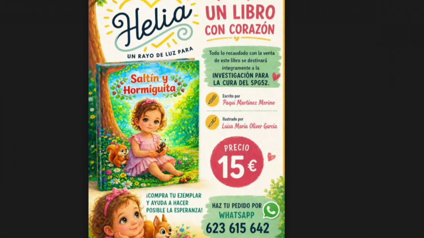 Un Rayo de Luz para Helia: La cruzada solidaria por la investigación de la SPG52