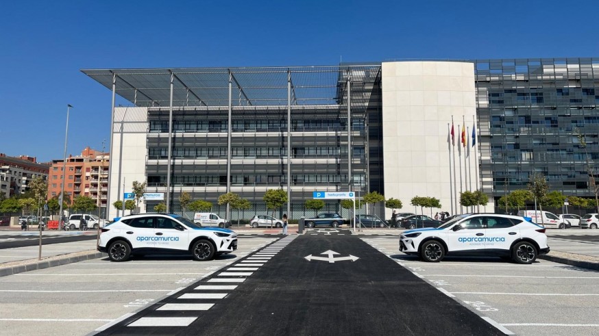 Abre el nuevo parking disuasorio de Hacienda en Murcia 