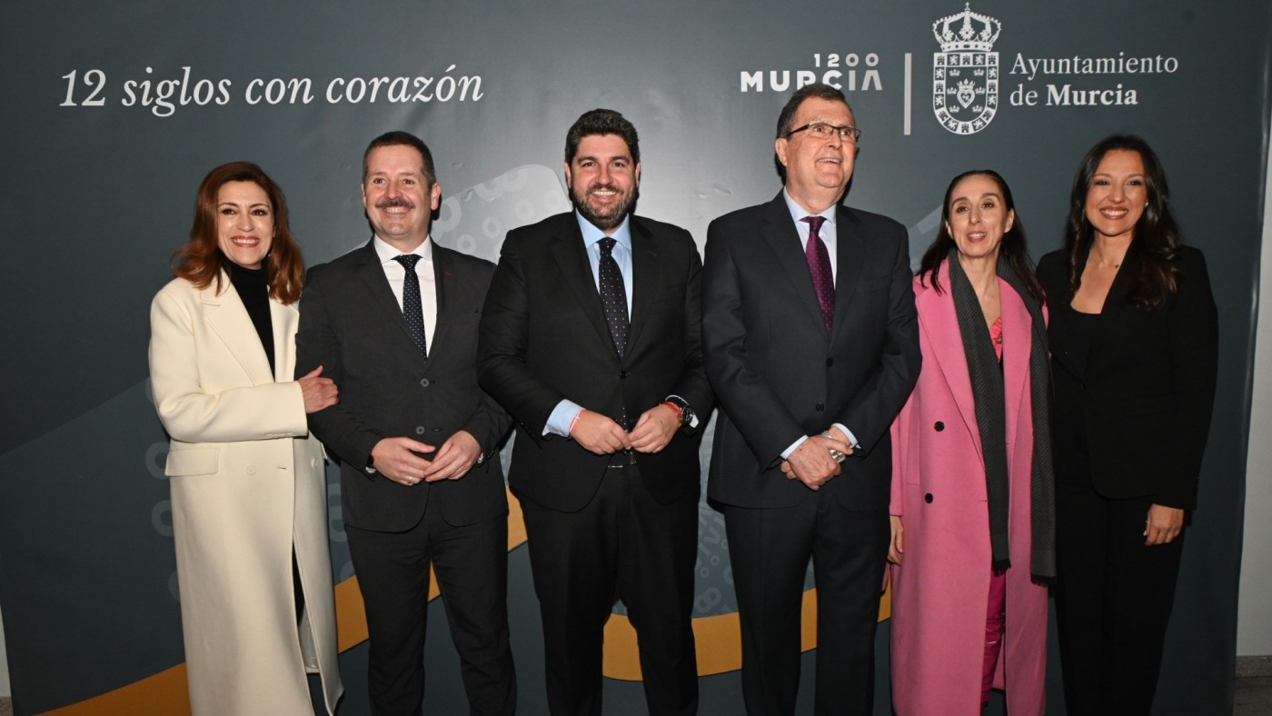 López Miras clausura en Madrid el acto promocional de los 1200 años de Murcia