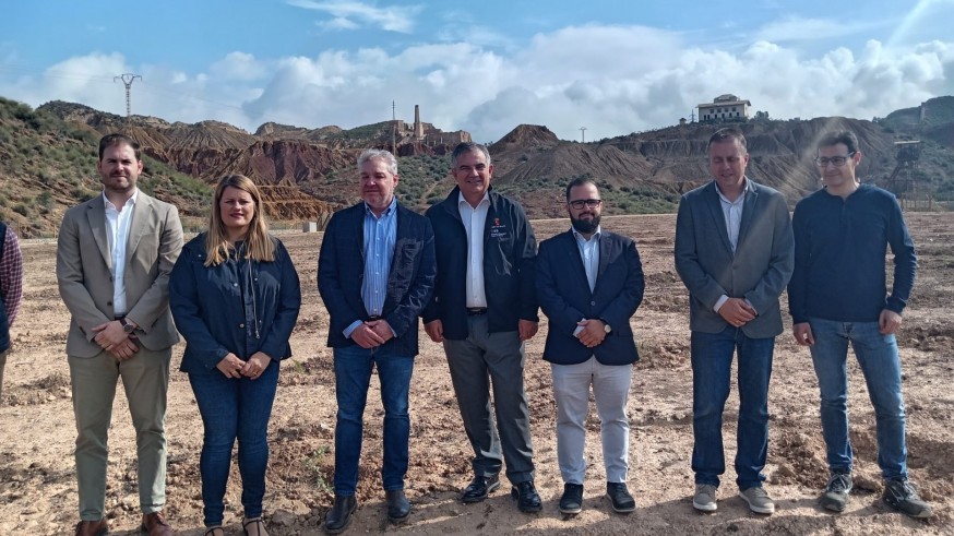 Finaliza la restauración del depósito de San Cristóbal en Mazarrón para frenar la contaminación por metales pesados