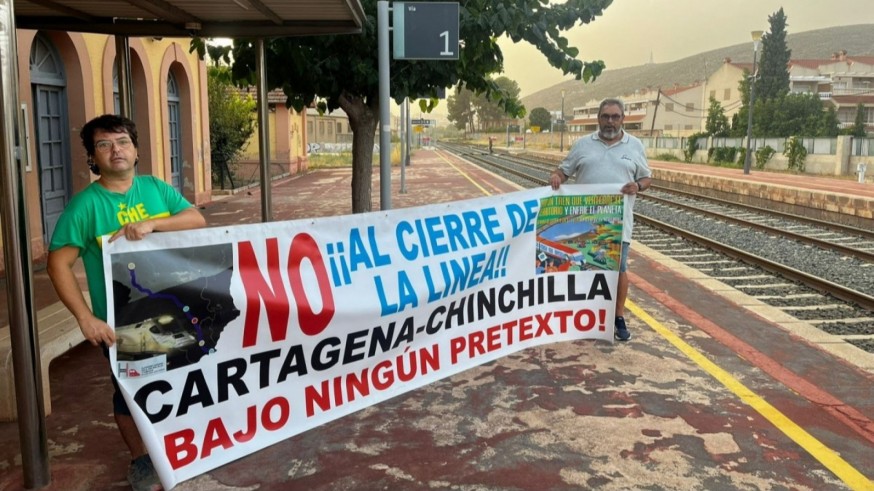 La Plataforma por el tren de Hellín vuelve a reivindicar la reapertura de la línea ferroviaria Cartagena-Chinchilla