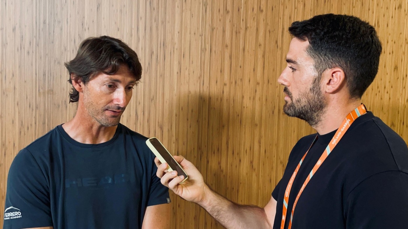 Juan Carlos Ferrero: "Cuando Alcaraz coge ritmo, no tiene techo"