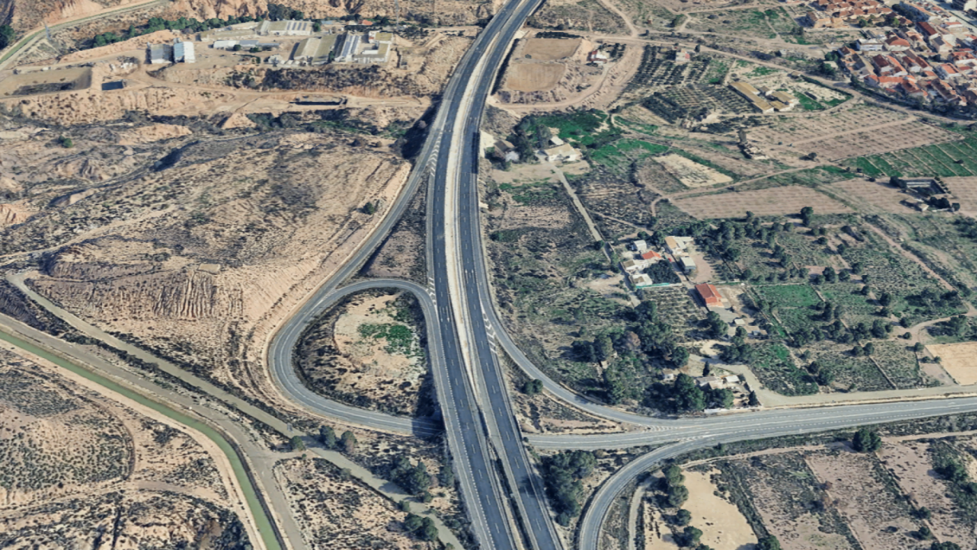 Cuatro heridos en un accidente de coche en Lorca