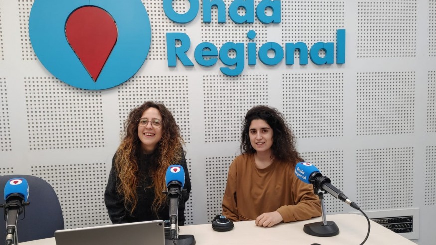 Inés Muñoz y Andrea Martínez en Onda Regional