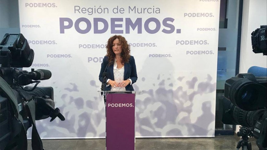 Ángeles García, diputada de Podemos