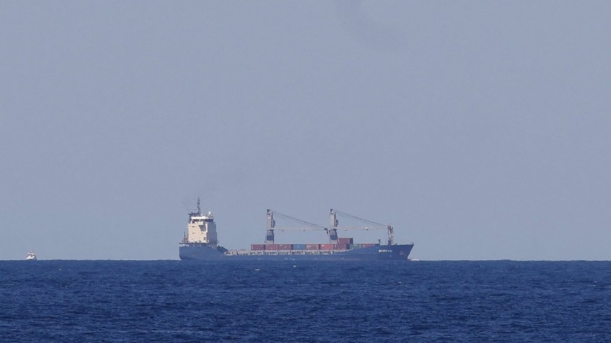 El buque Borkum recala en aguas de Cartagena
