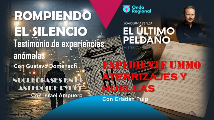 Rompiendo el silencio, experiencias anómalas. UMMO: aterrizajes y huellas. Descubrimiento en el asteroide Ryugu
