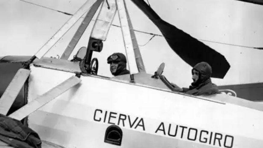 Cien años del primer vuelo del autogiro de Juan de la Cierva