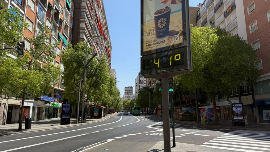 Elevan a naranja el aviso por altas temperaturas en Murcia