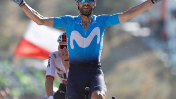 Valverde se impone en la segunda etapa de La Vuelta a España