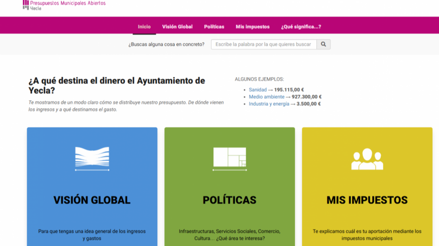 En Yecla el PSOE denuncia que no funciona el portal de contratos públicos