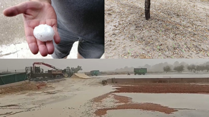 Las tormentas dejan daños en el Noroeste de la Región