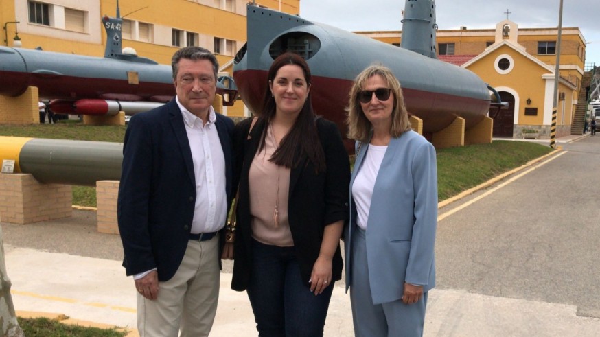 Descendientes de Isaac Peral hacen un seguimiento del nuevo submarino y de la casa museo en Cartagena
