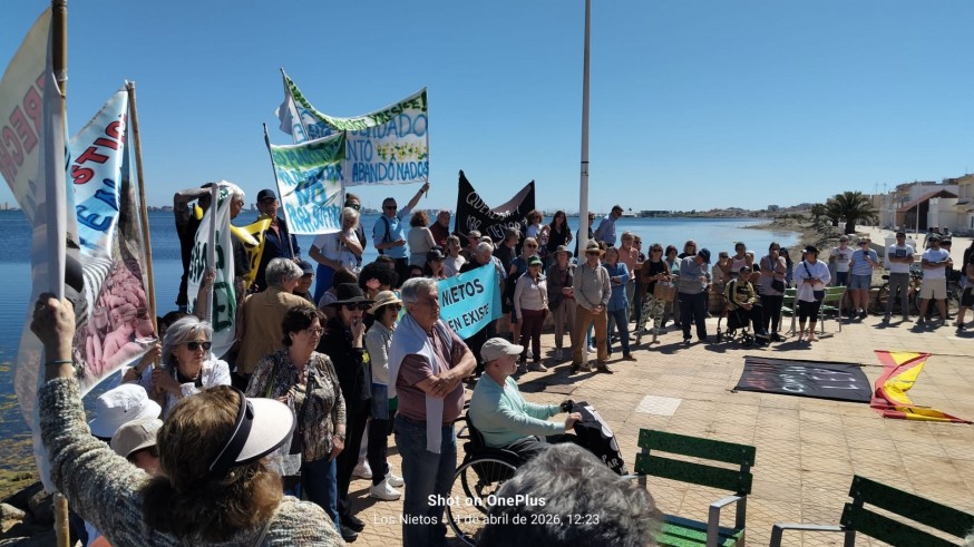Los Nietos acoge una marcha 'por los derechos del Mar Menor'