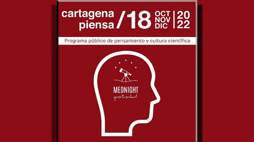 Cartel del tercer trimestre de Cartagena Piensa, de cuya programación hablamos con Patricio Hernández
