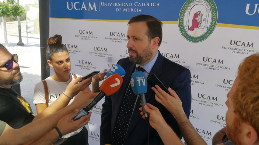 Alejandro Gómez dice que "si se dan unos mínimos" seguirá al frente del UCAM Murcia CB