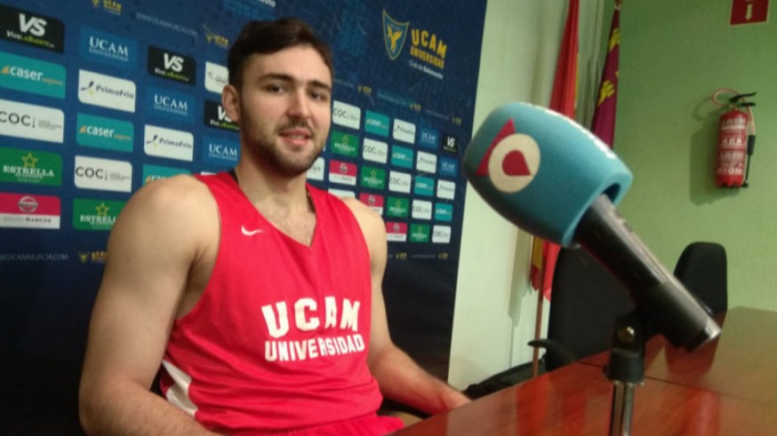 Emanuel Cate, jugador del UCAM Murcia CB