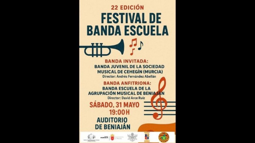 A bombo y platillo. Festival de banda escuela en Beniaján